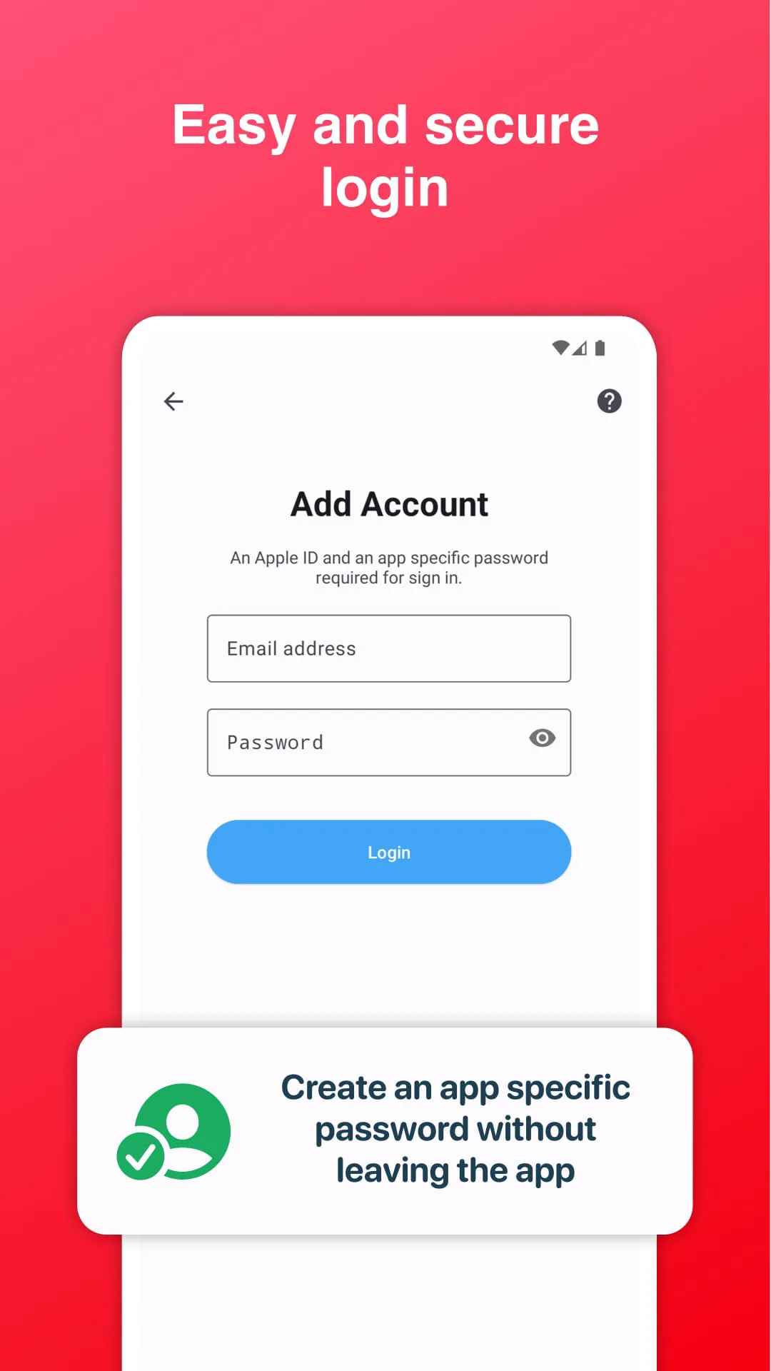 Sync for iCloud