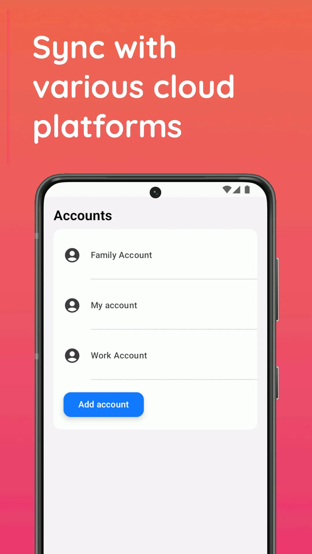 Sync for iCloud