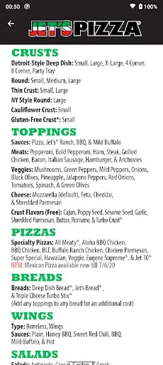 Jet's Pizza
