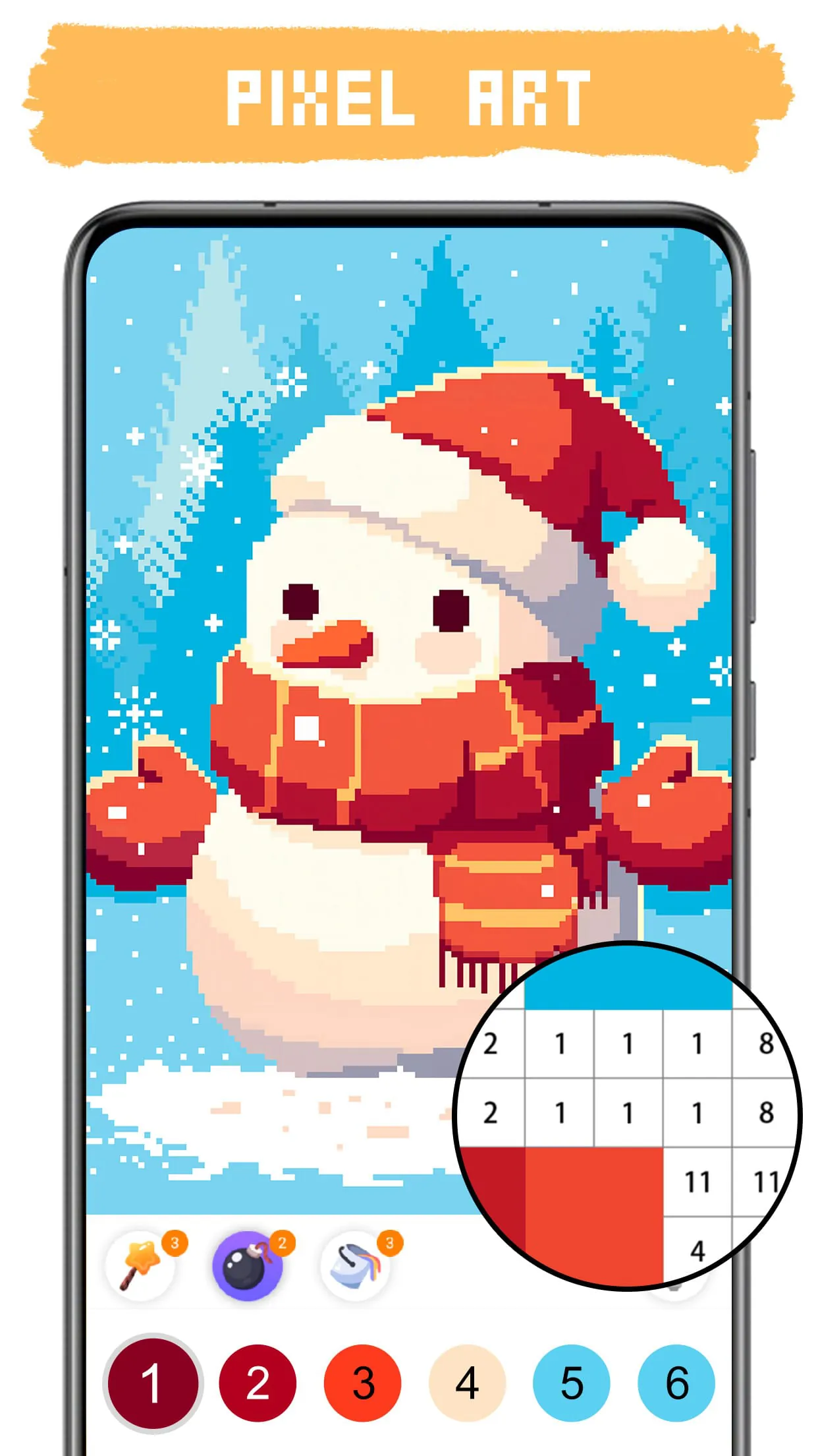 Pixel Art Coloring