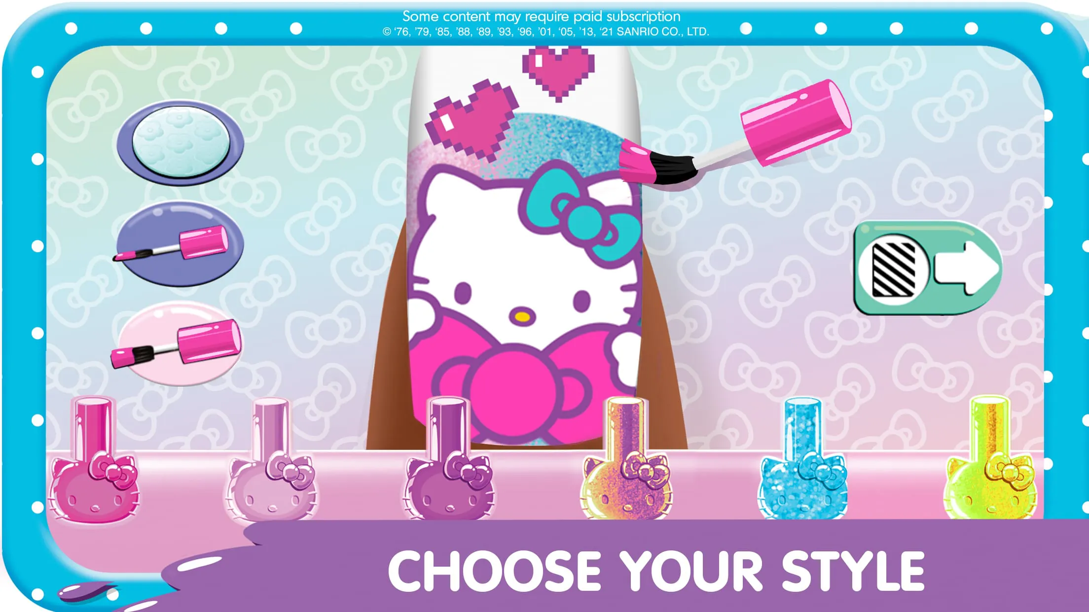 Hello Kitty Nail Salon