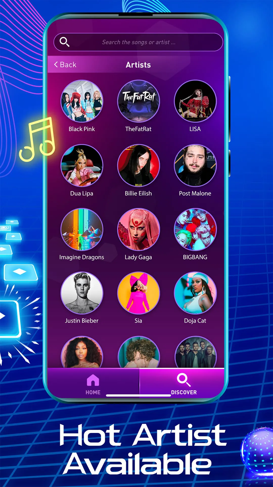 Tiles Hop Music & Ball Game