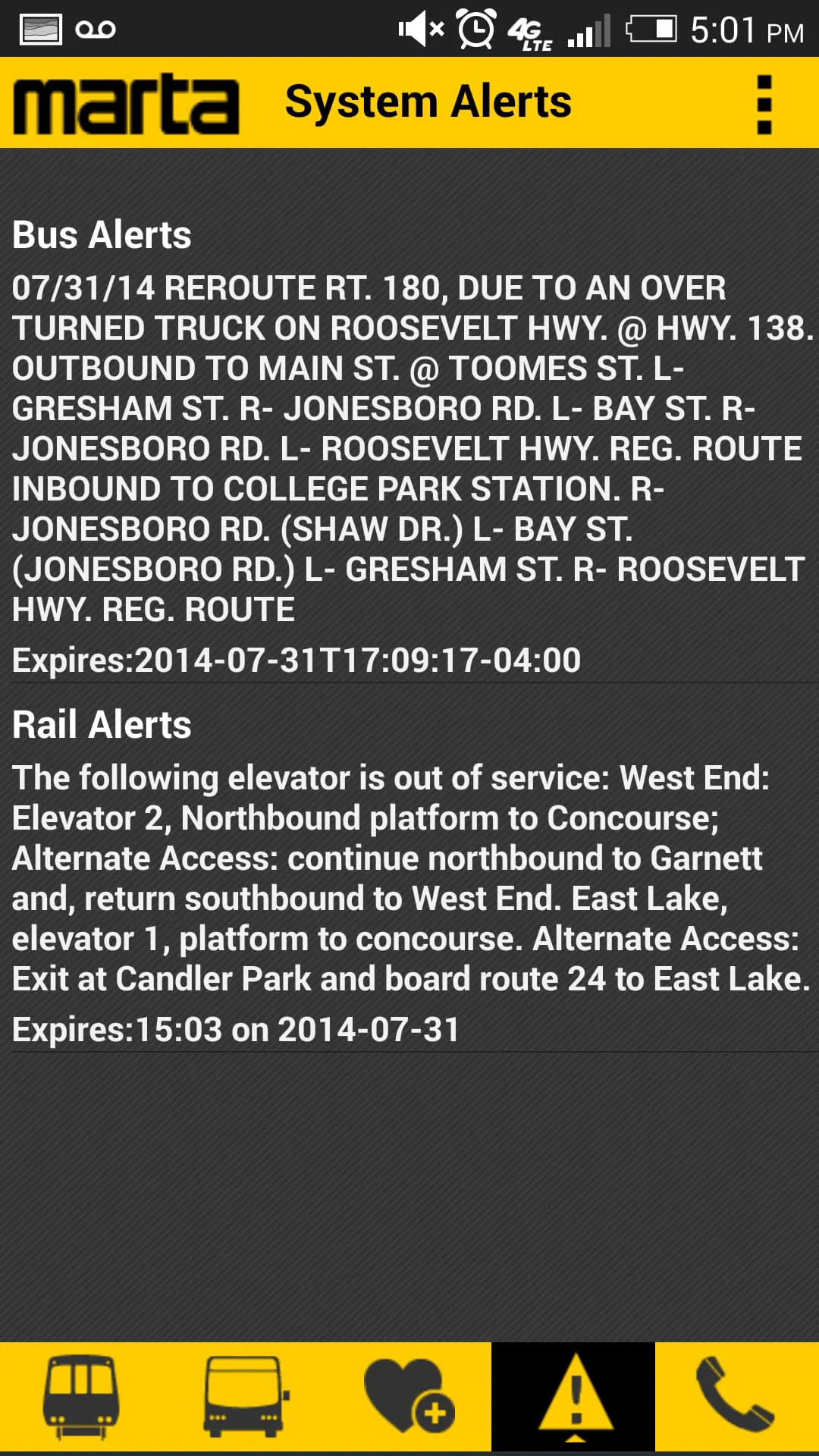 MARTA On the Go