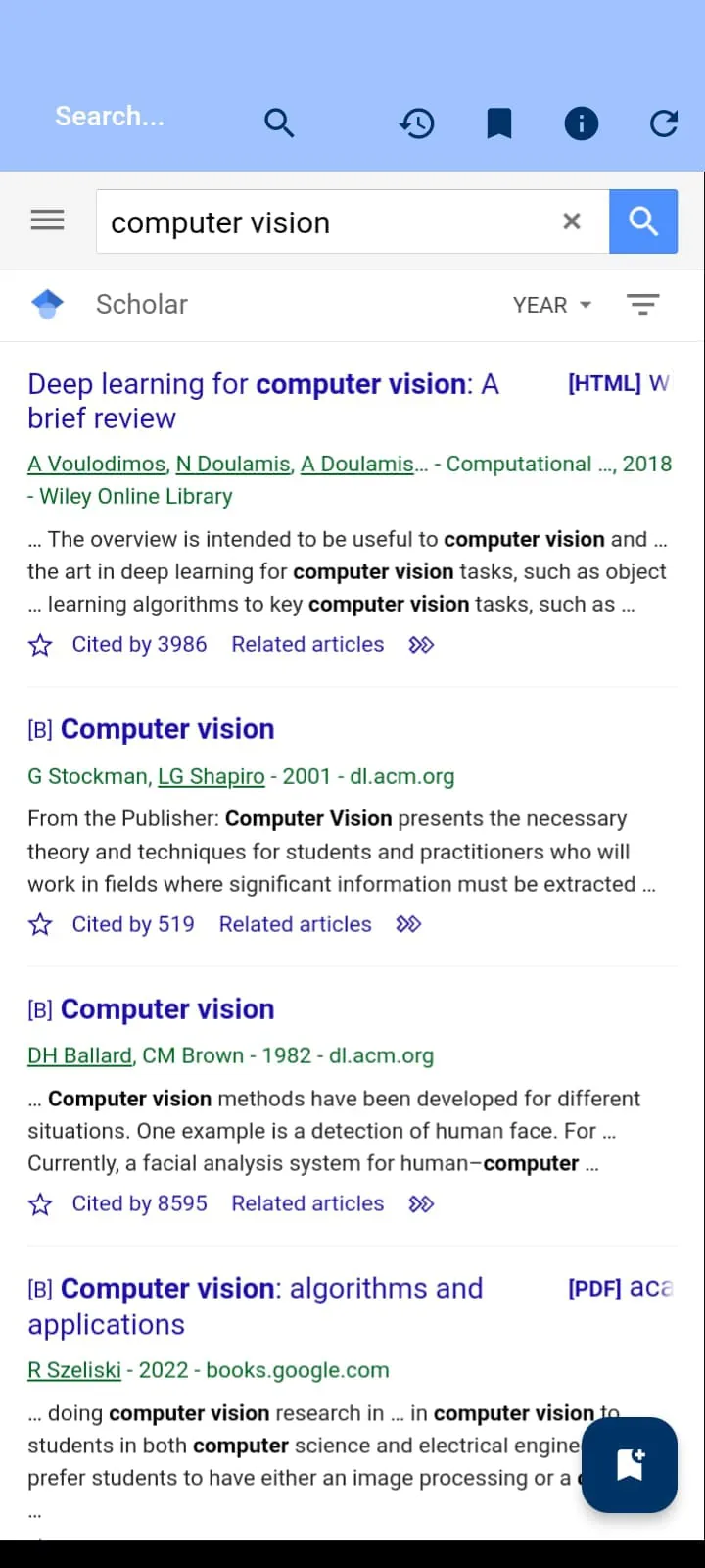 GScholar App