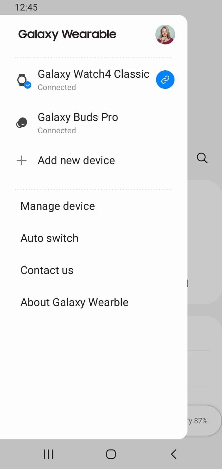 Galaxy Watch Manager