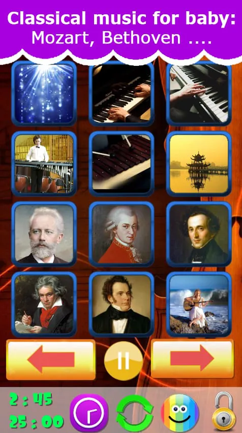 Classical music for baby