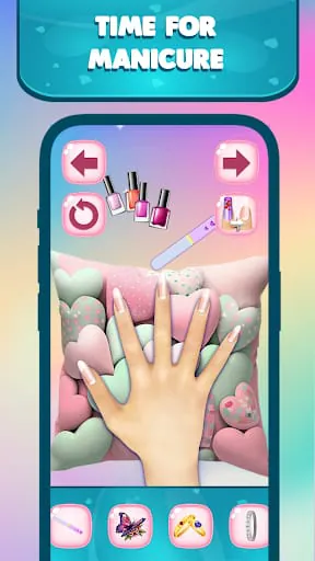 Girls Nail Salon Manicure Game