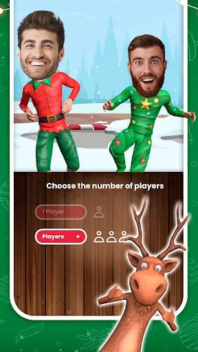 Dance with your face Christmas