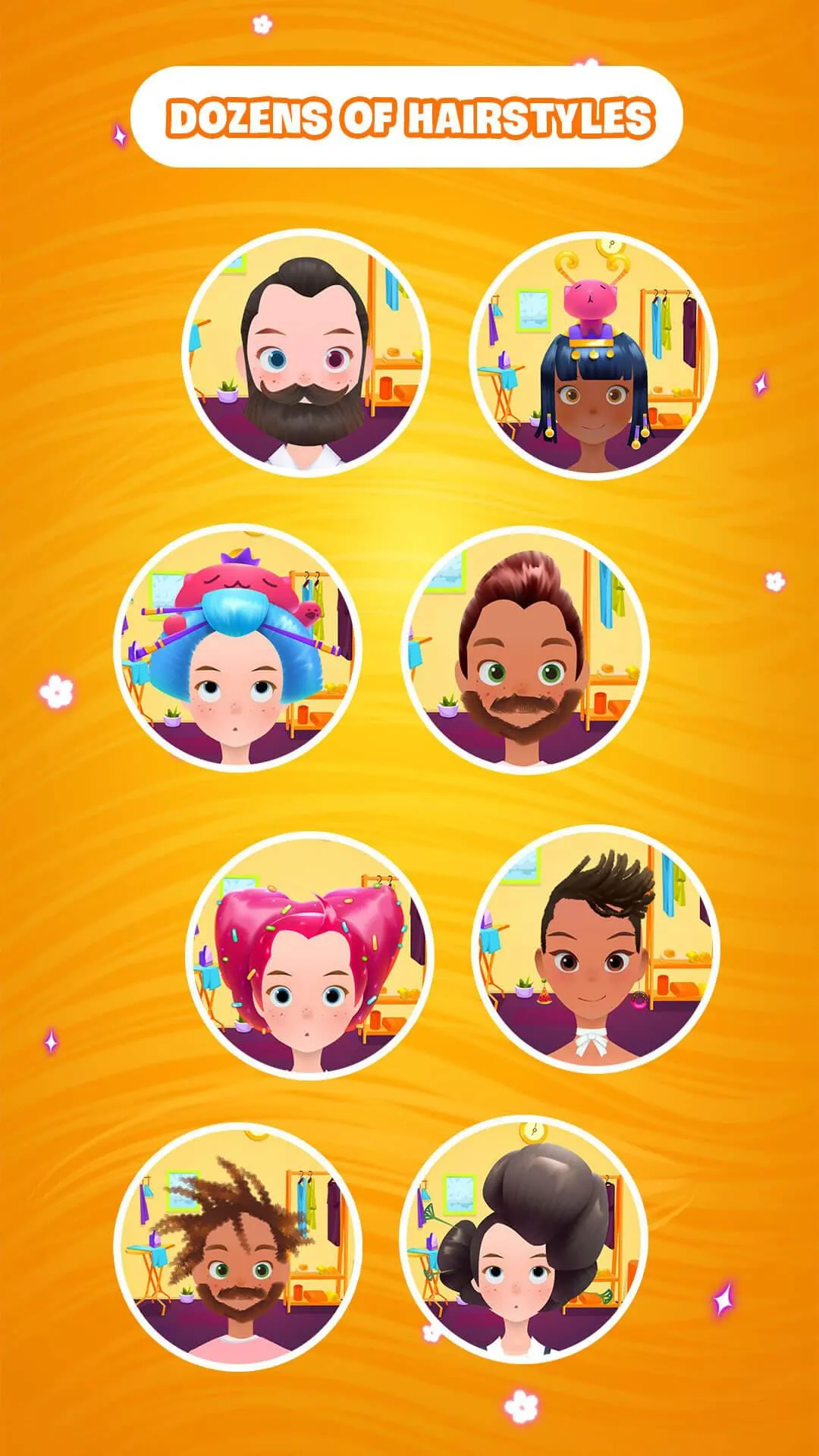 Hair salon games