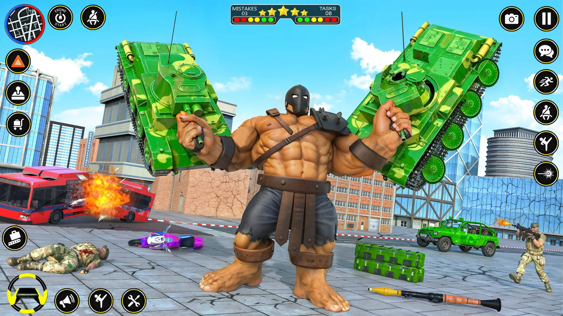 Incredible Monster Hero Games