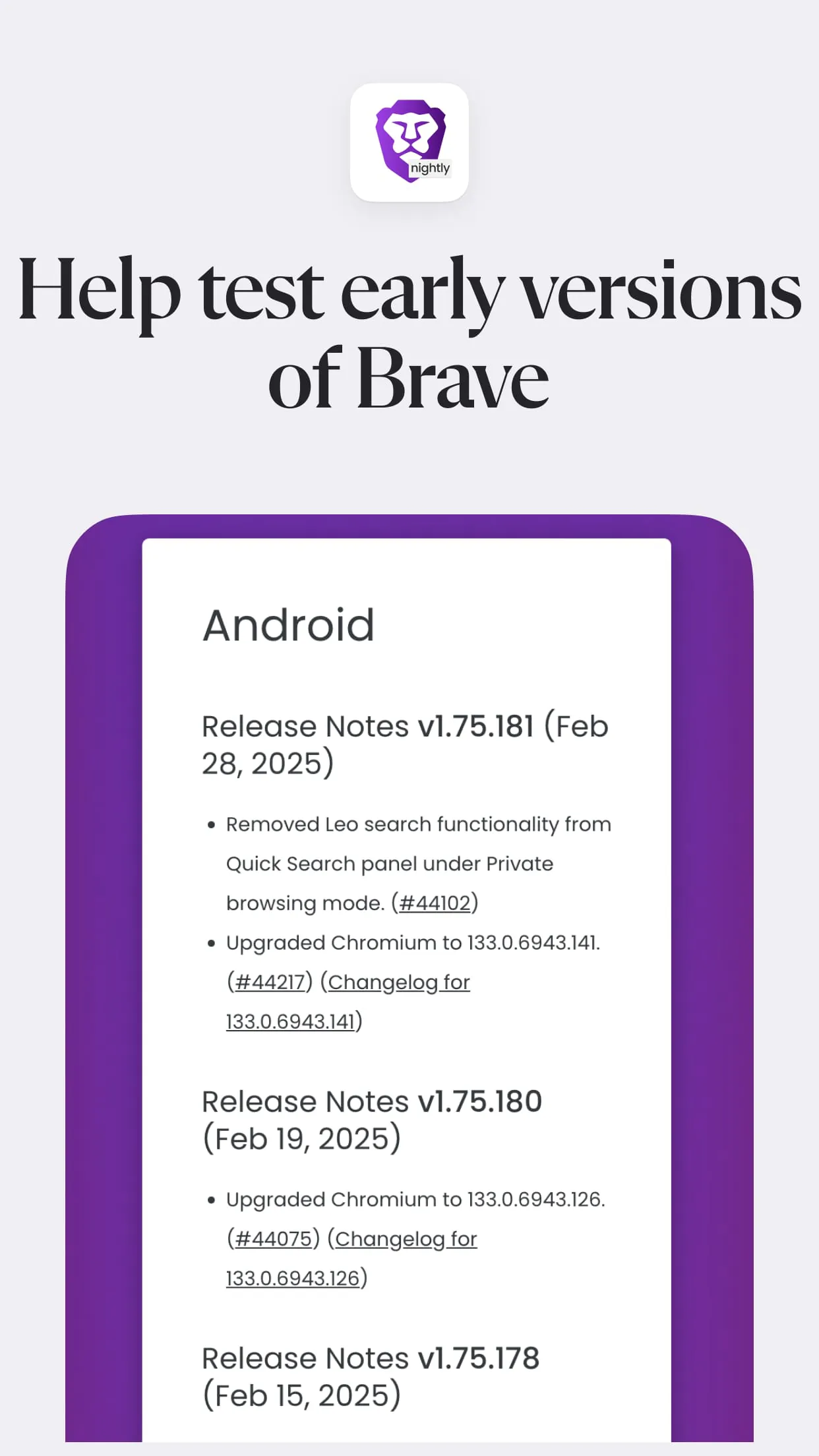 Brave Nightly