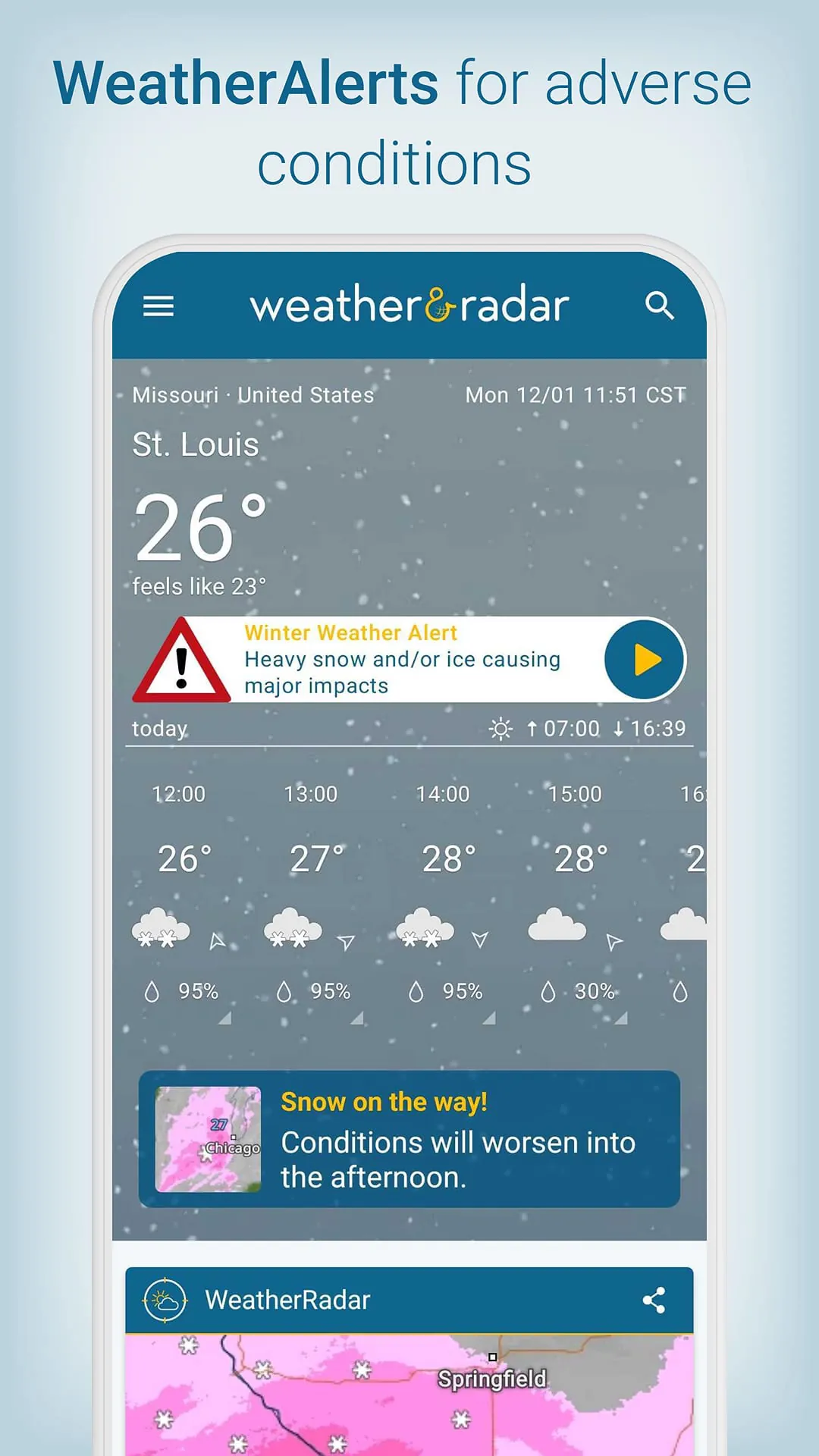Weather & Radar