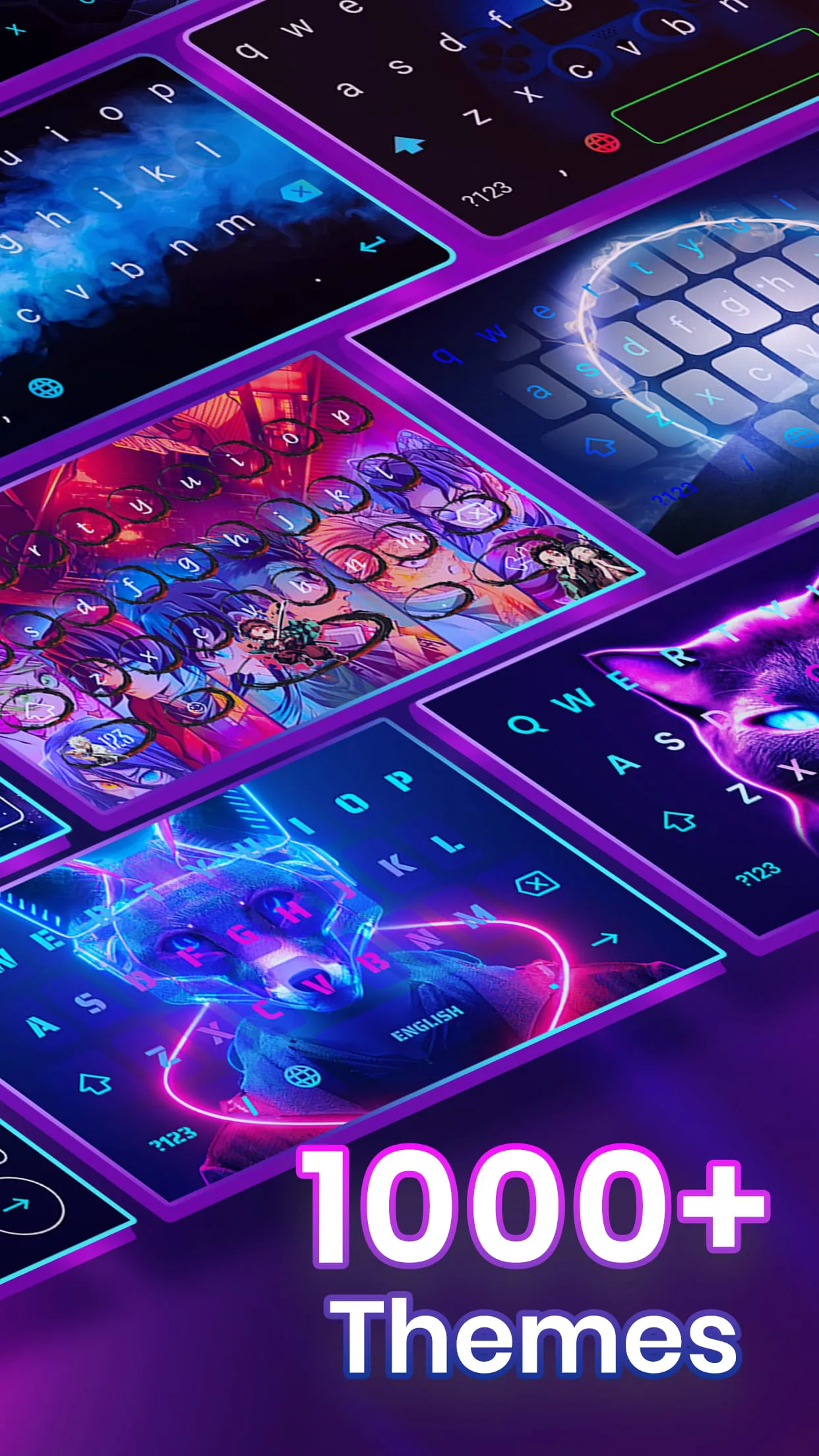 Neon LED Keyboard