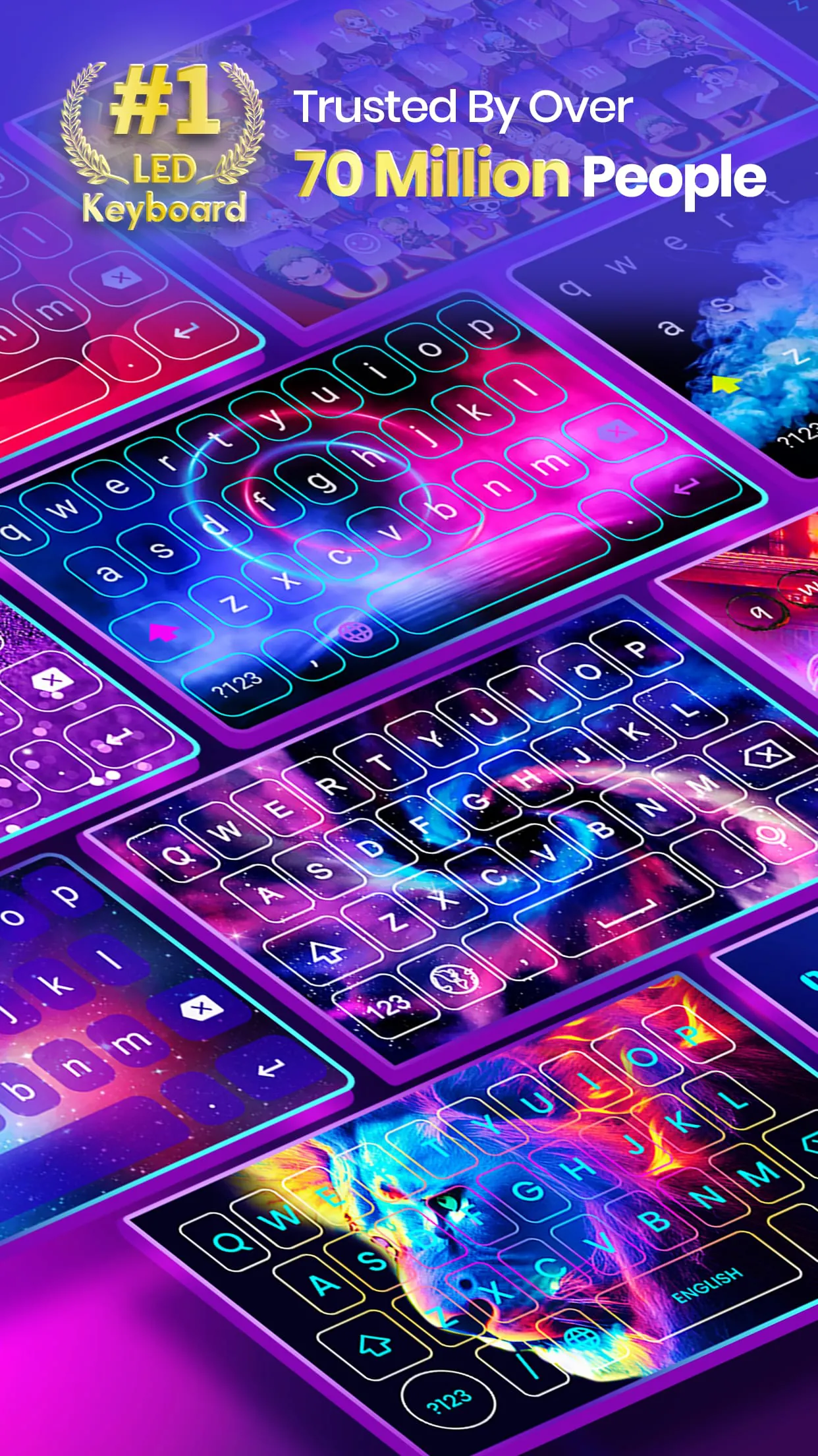 Neon LED Keyboard