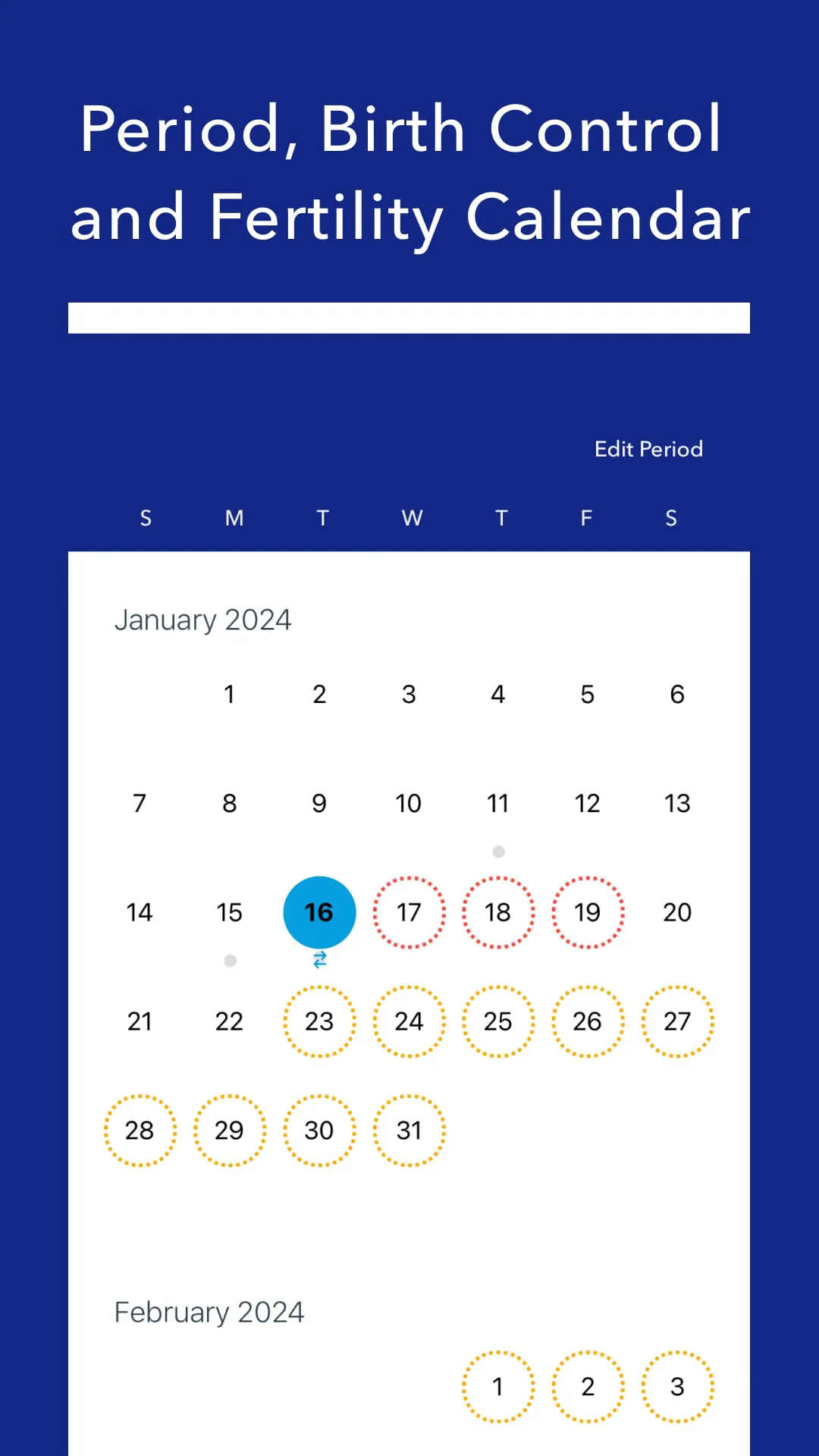 Spot On Period Tracker