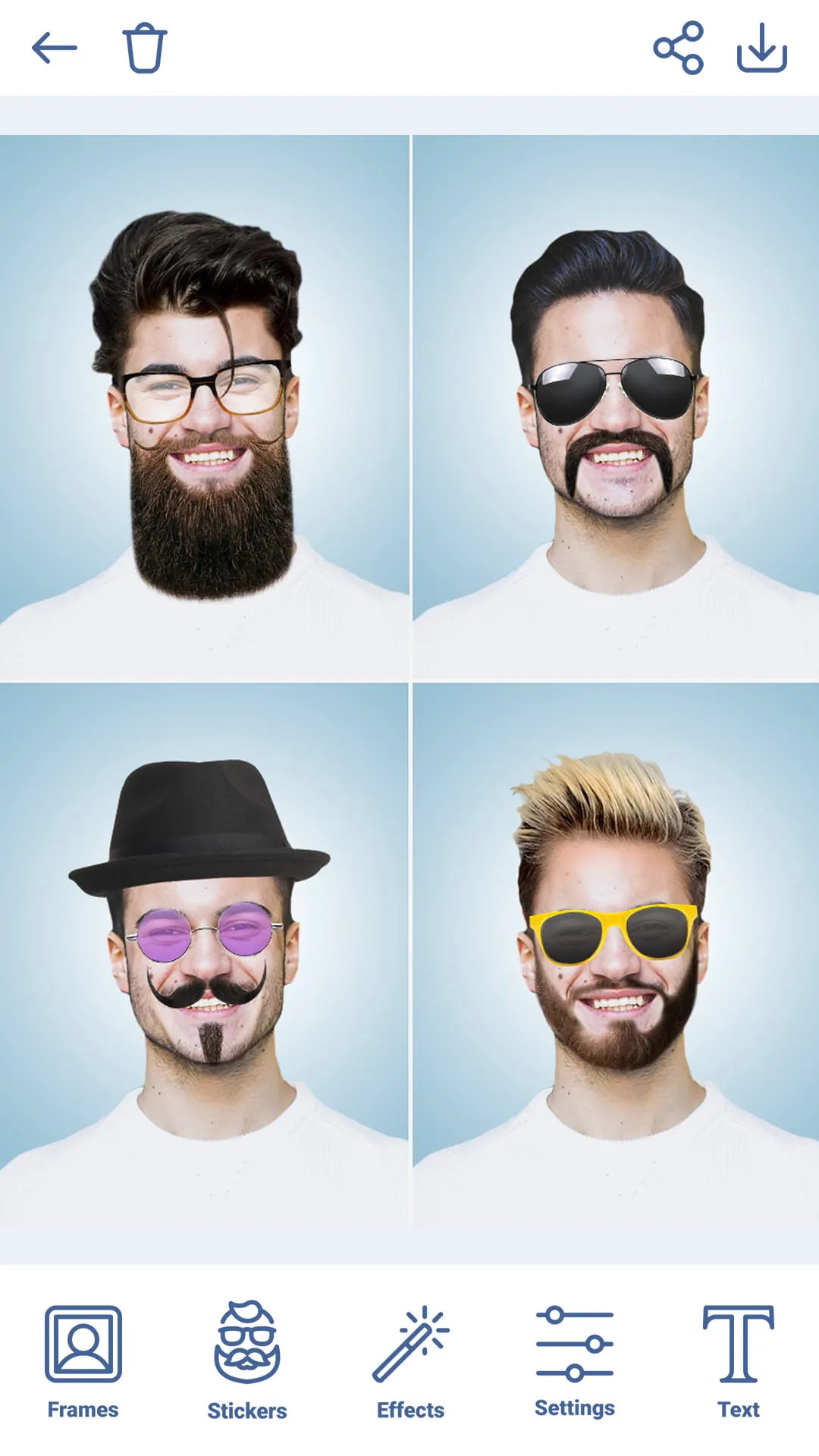 Man Hairstyles Photo Editor