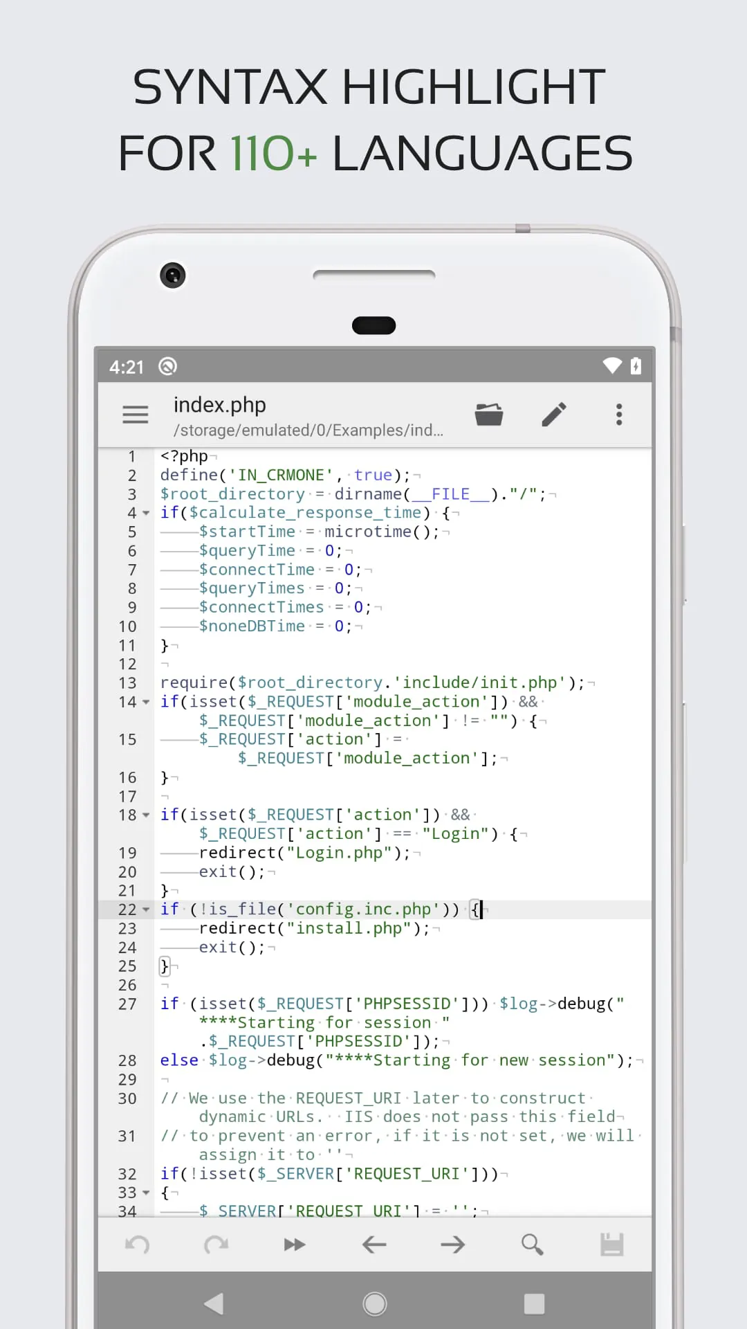 Code Editor