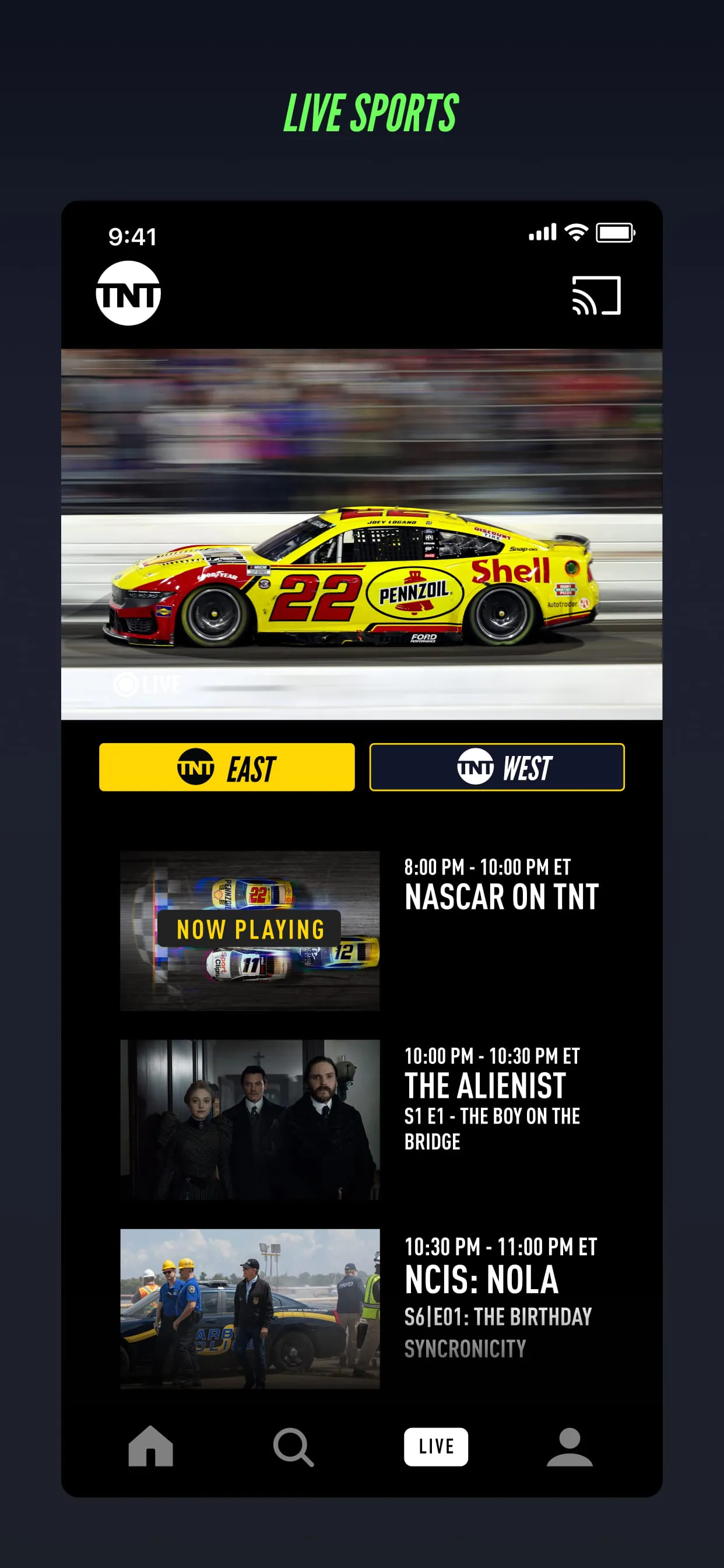 Watch TNT