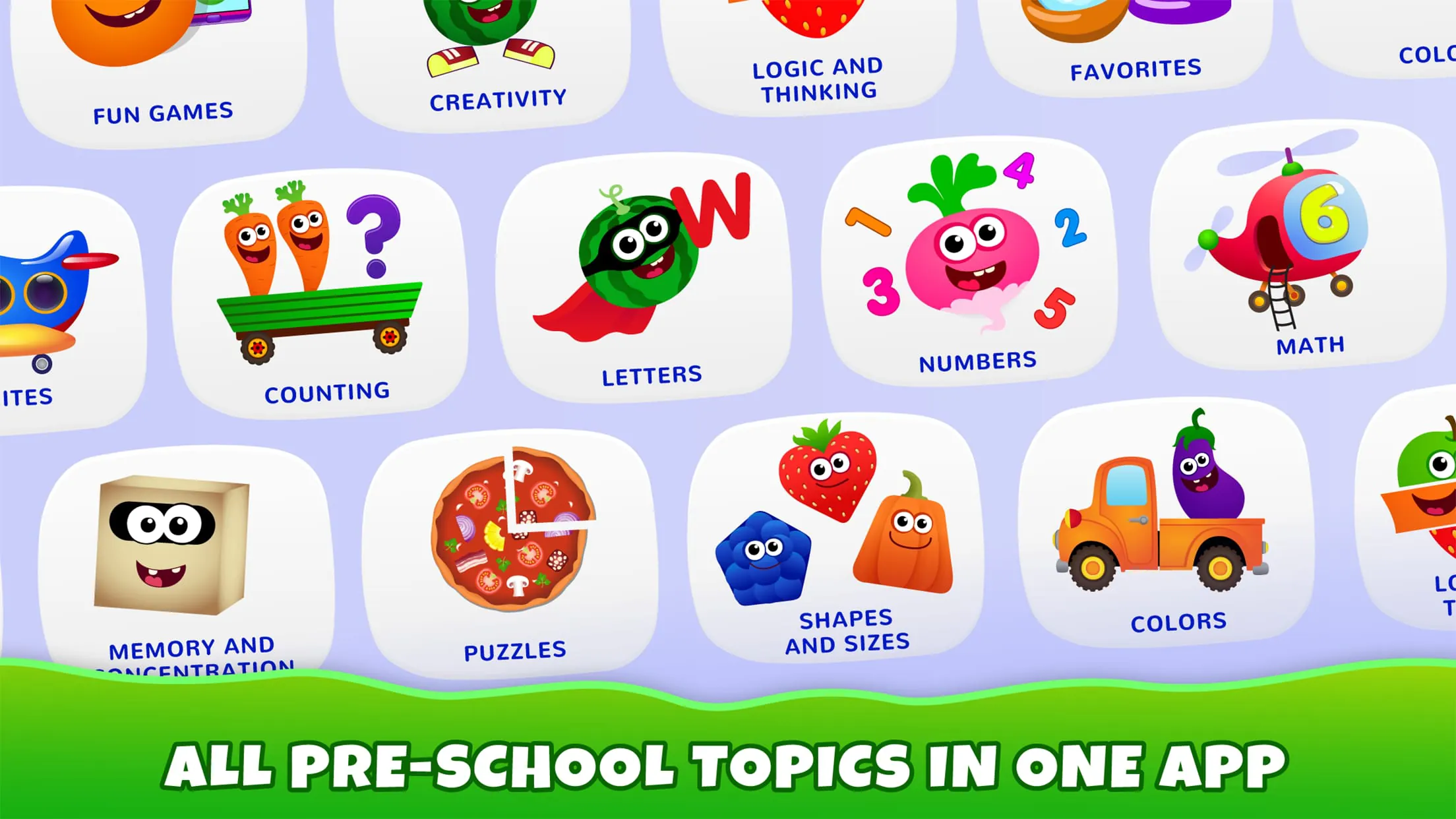 Funny Food Academy! Kids game!