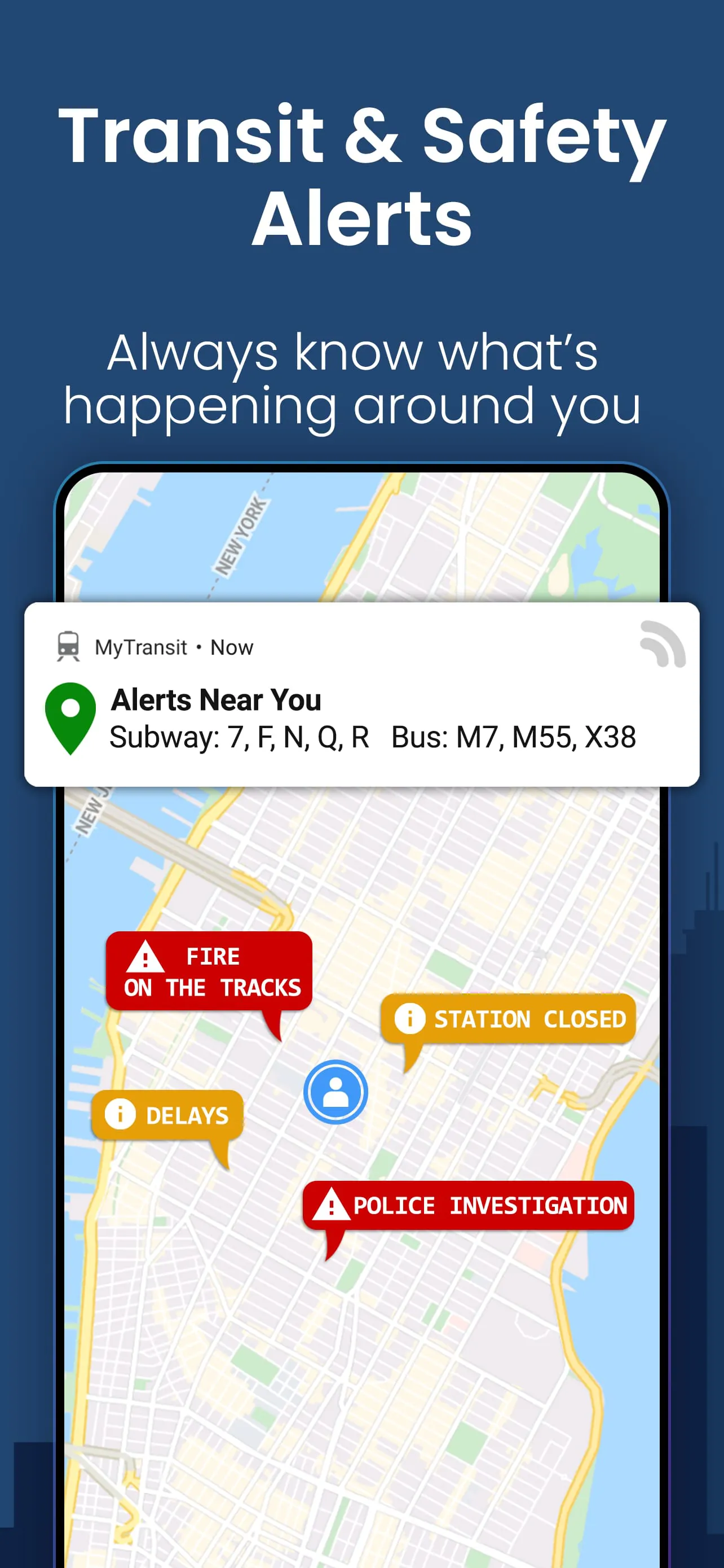 MyTransit NYC Subway & Bus MTA