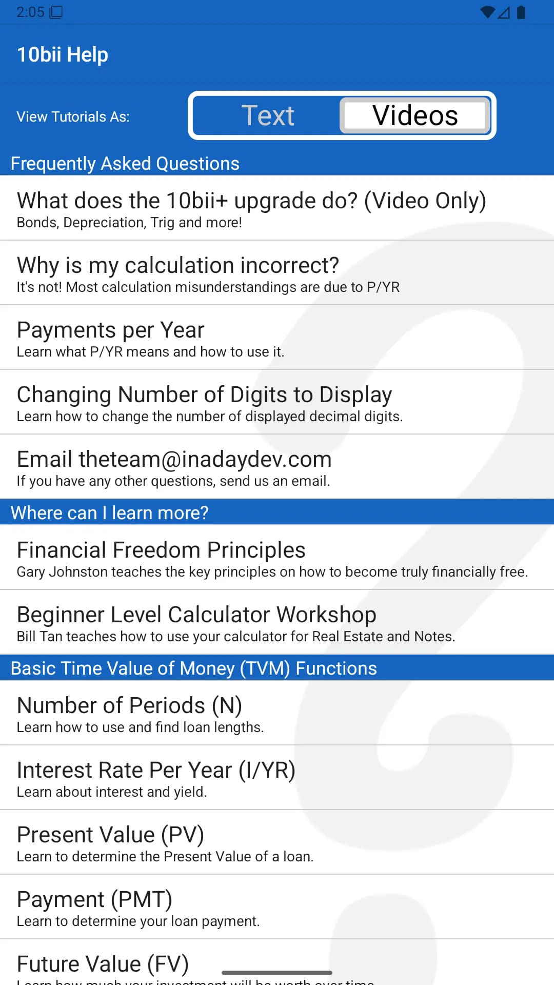 10bii Financial Calculator