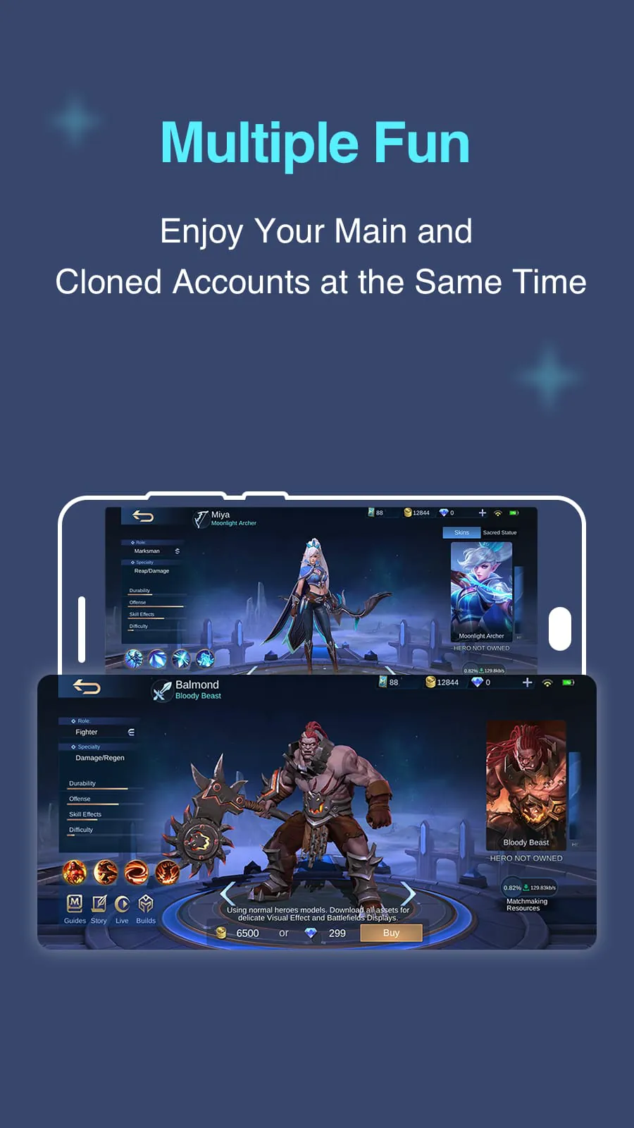 Multiple Accounts
