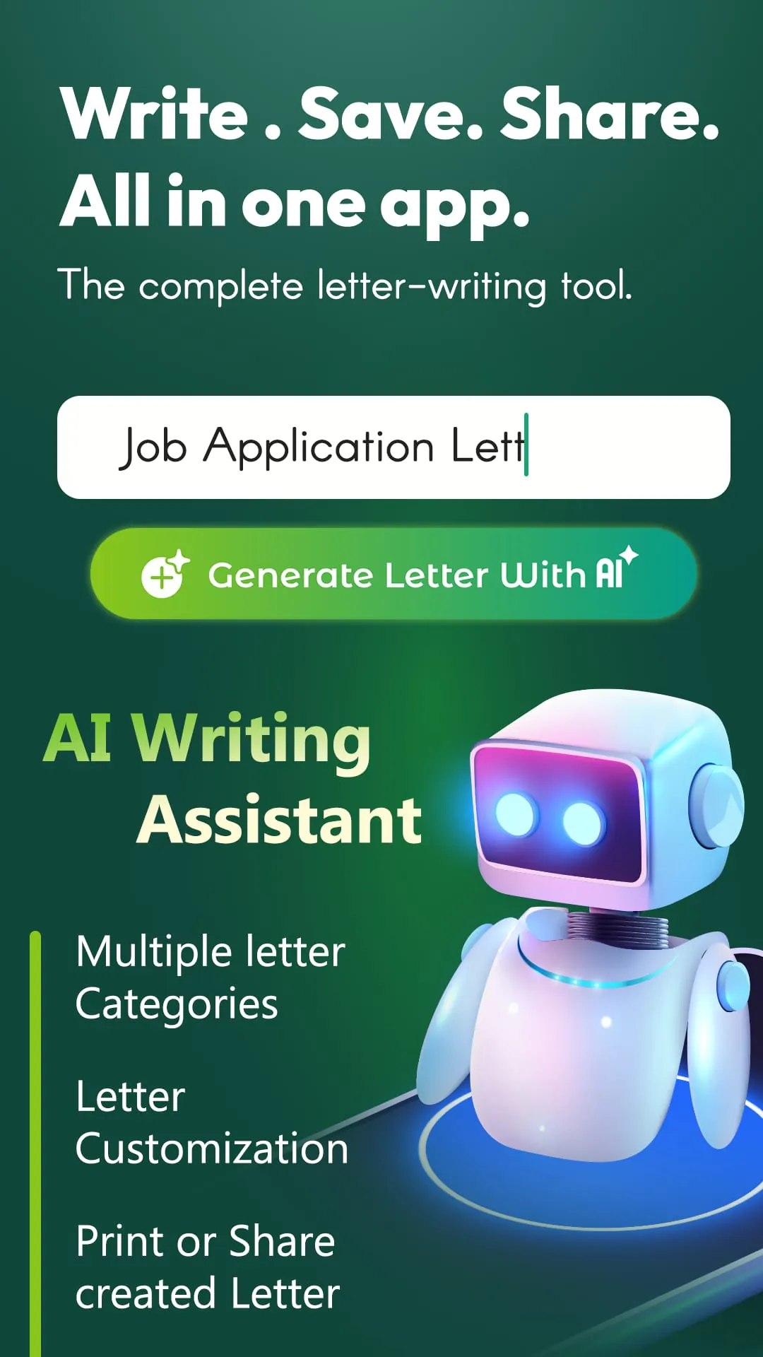 AI Letter Writing Templates