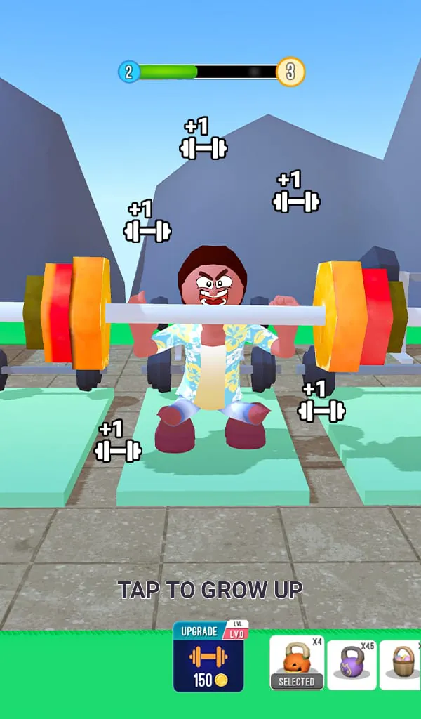 Gym Workout Clicker