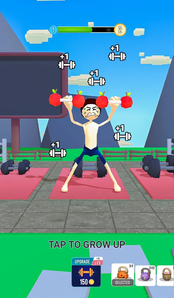 Gym Workout Clicker
