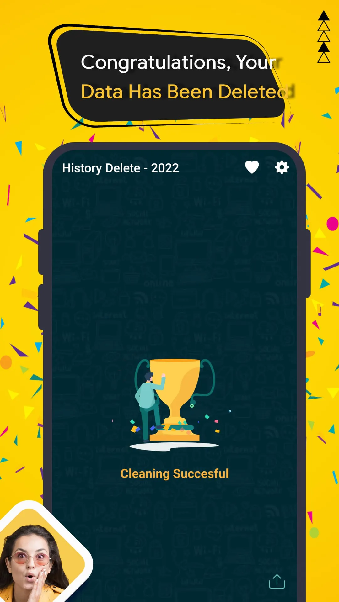 history delete clear history
