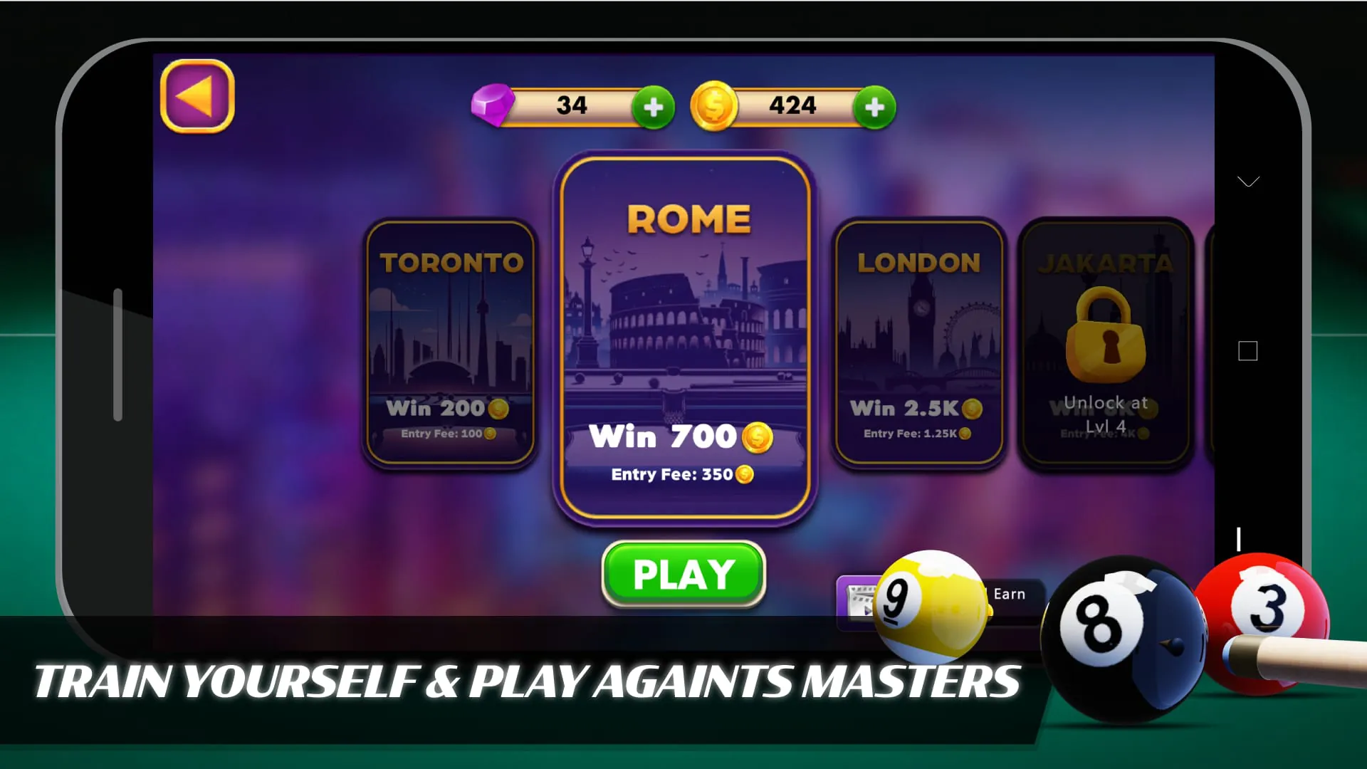 8 Ball Billiards Offline Pool