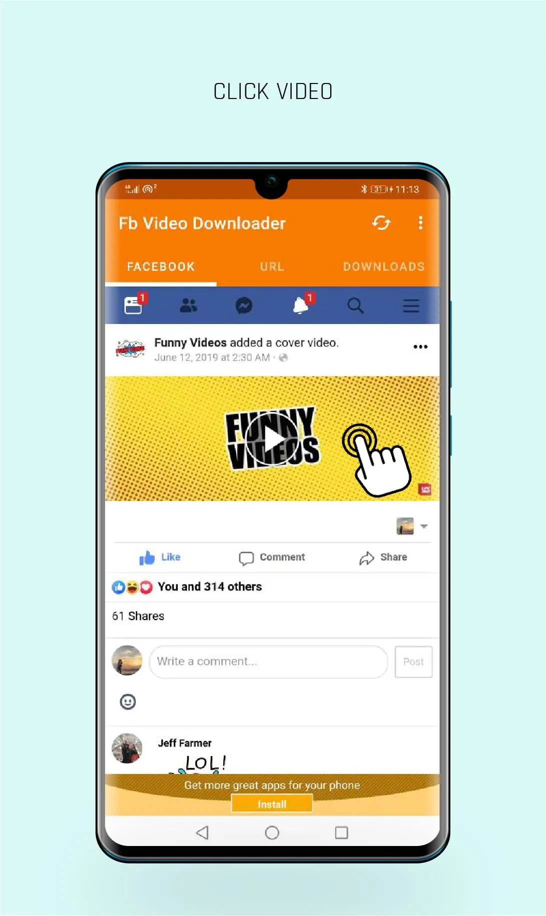 Video Downloader for Facebook