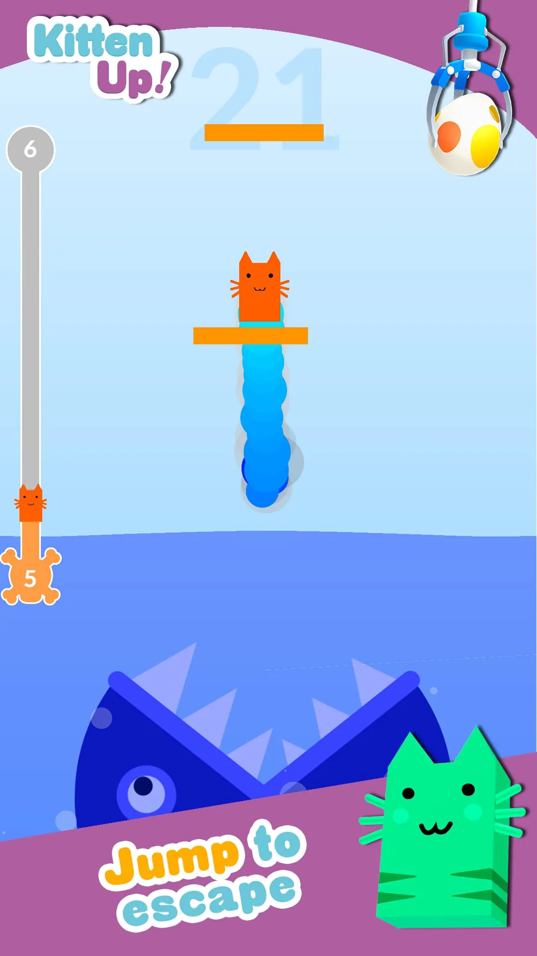 Kitten Up! Jump & Claw Games