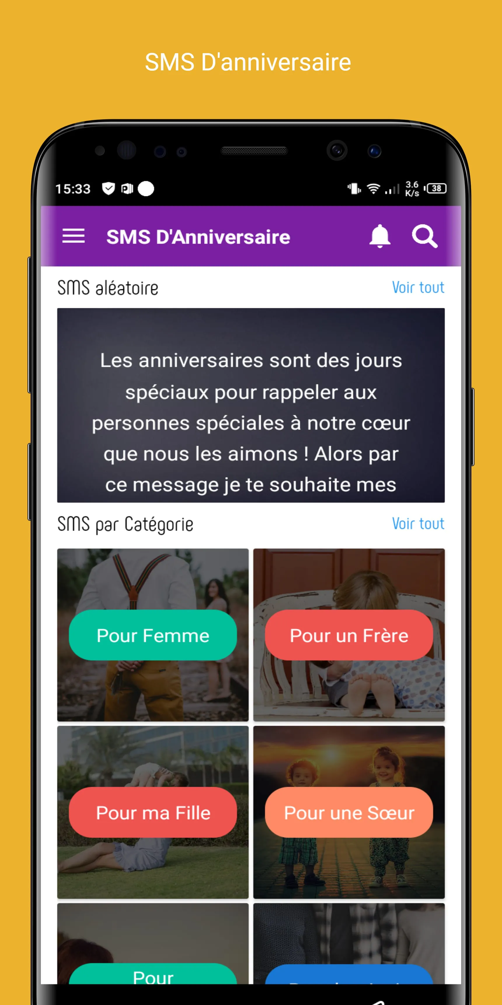 SMS Anniversaire 2026