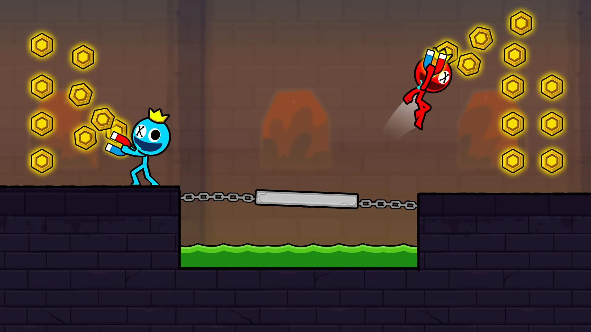 Red and Blue Stick