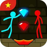 Red and Blue Stick