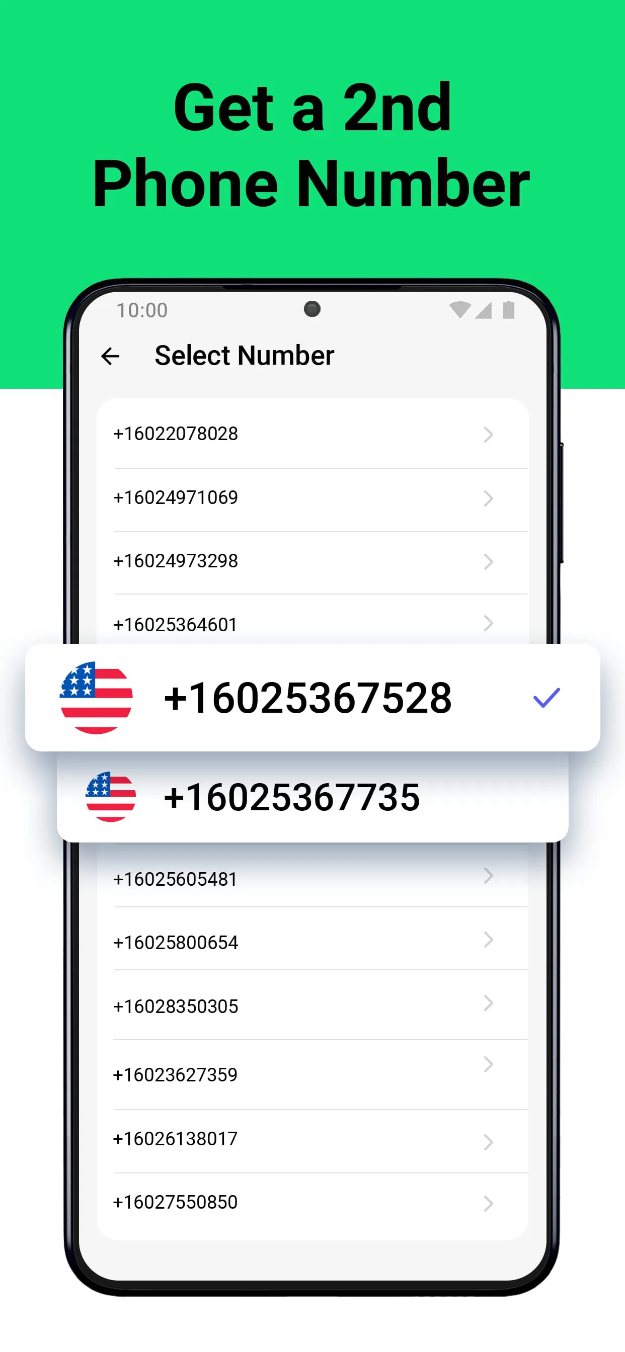 Second Phone Number