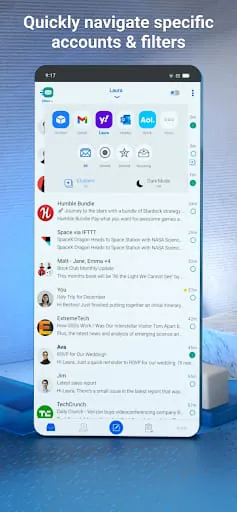 Email Blue Mail