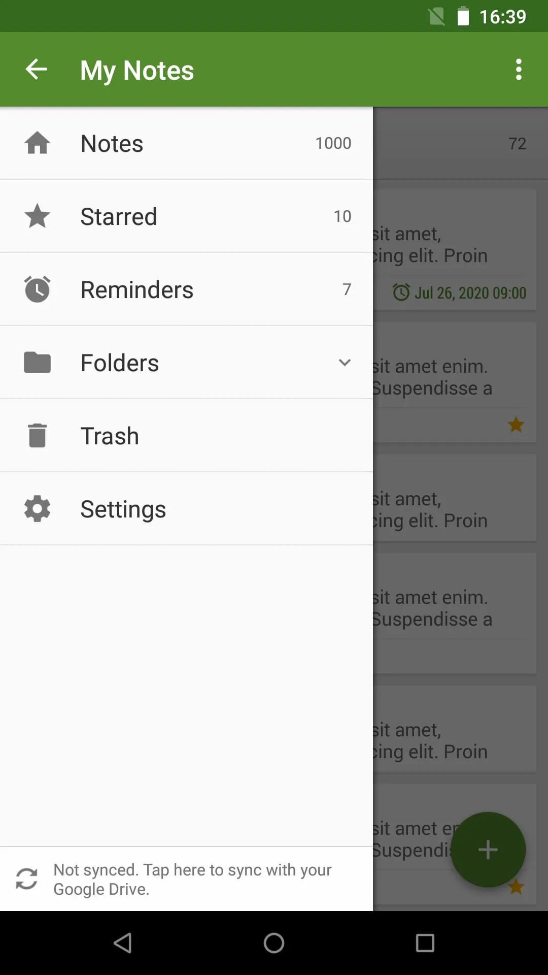 My Notes