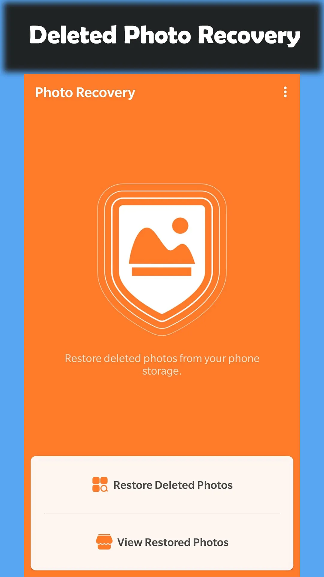 Deleted Photo Recovery