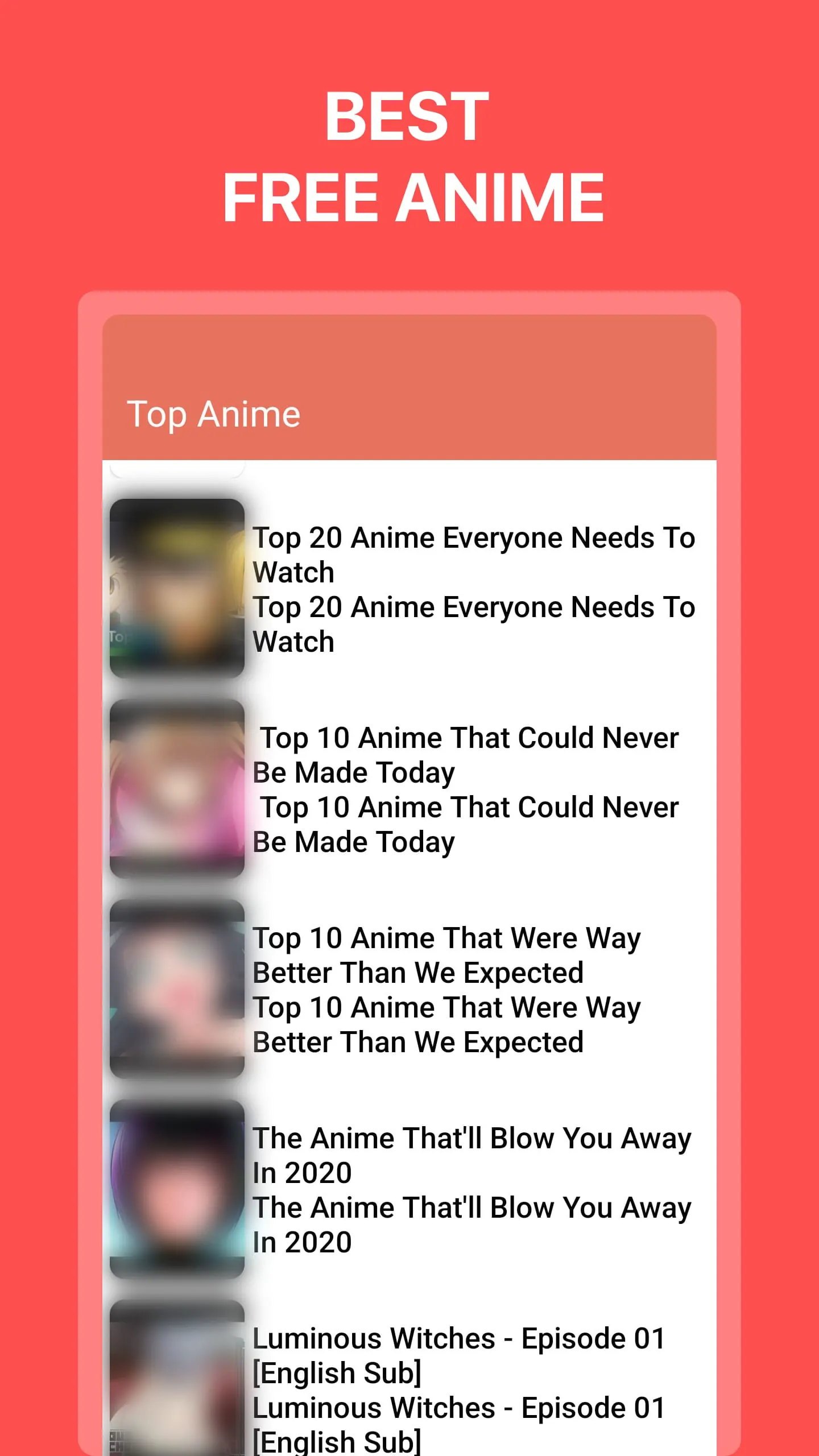 Anime tv