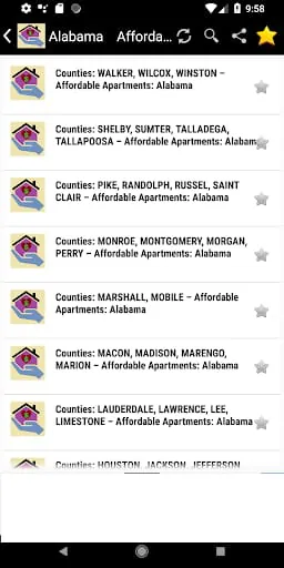Low Cost Apartment Listings