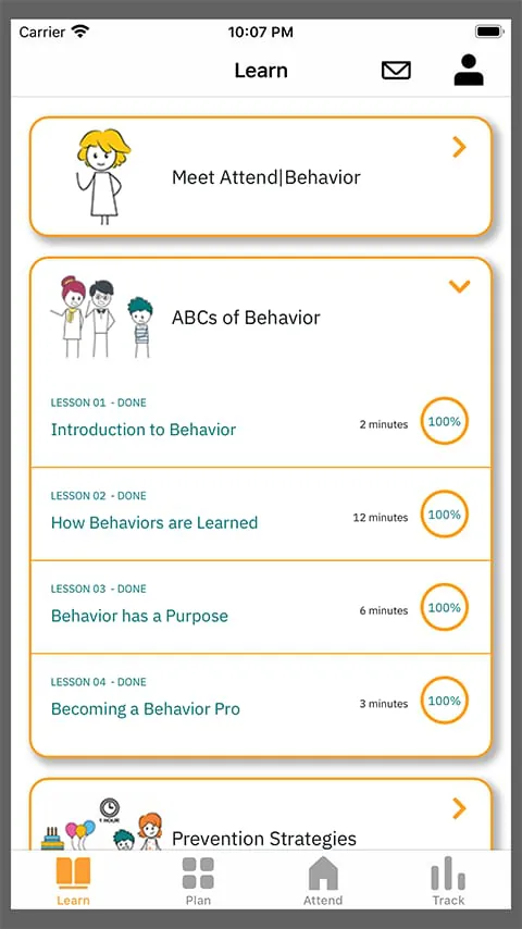 Attend Behavior