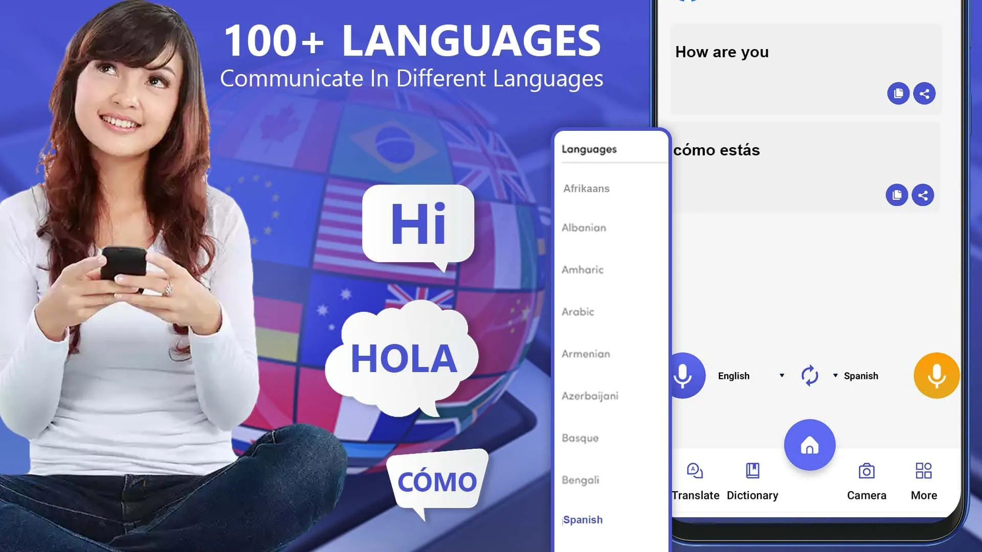 Speak and Translate Languages