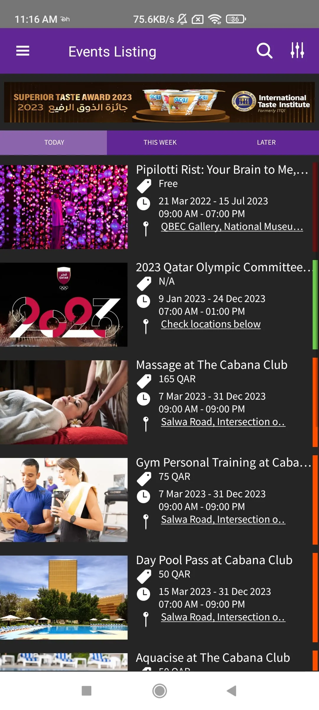 Qatar Events