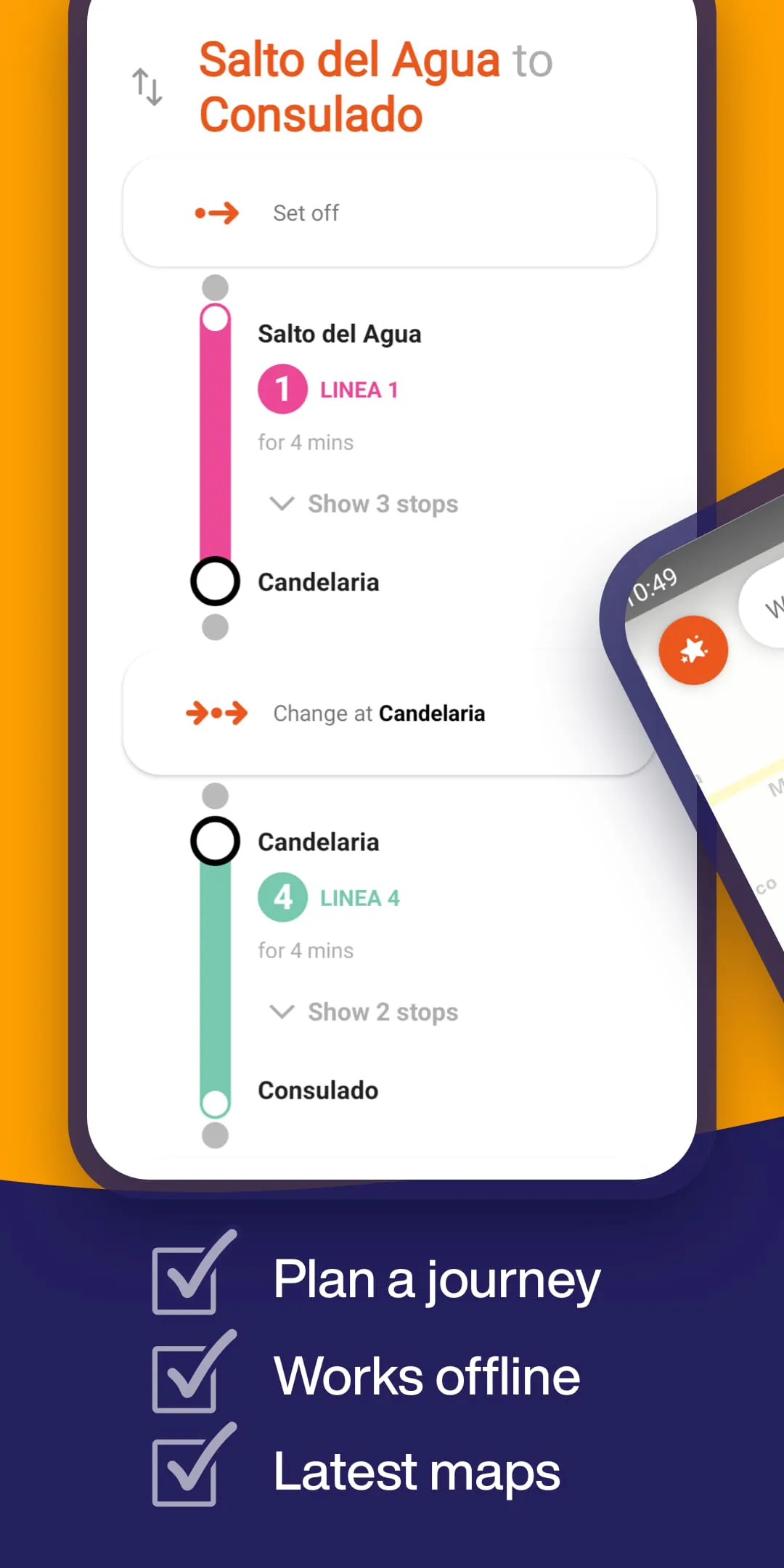 Mexico City Metro Map & Route