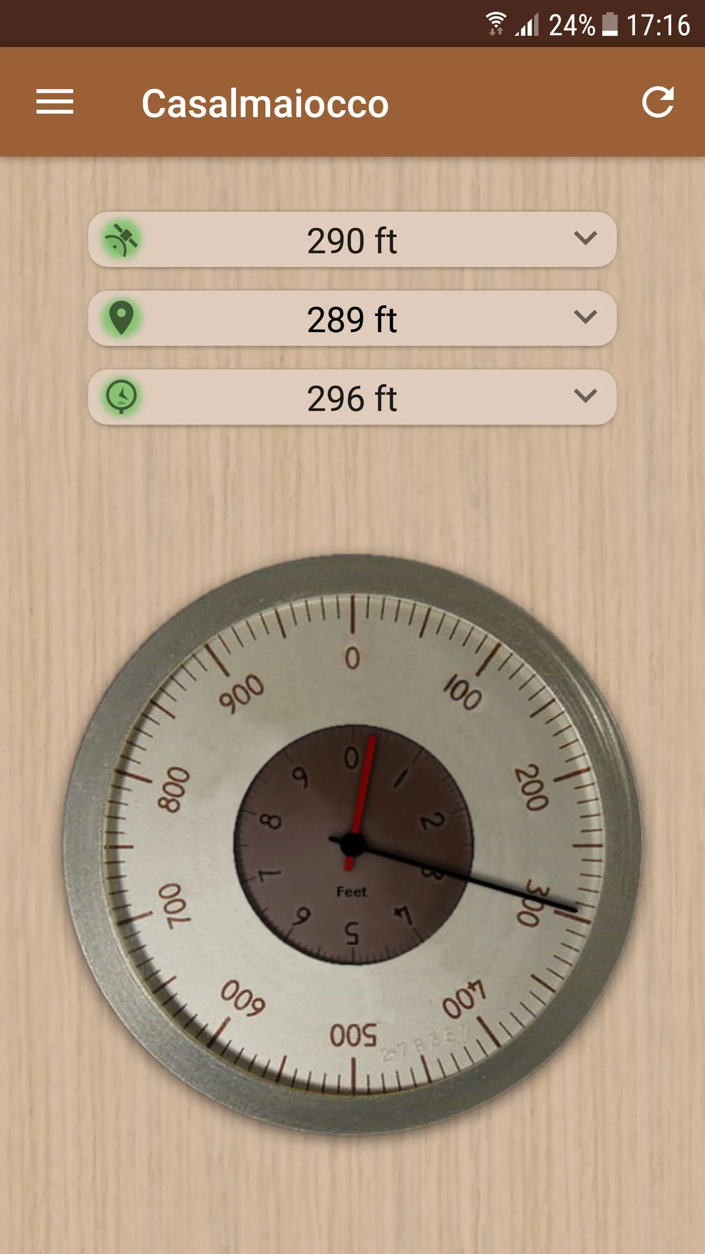 Accurate Altimeter