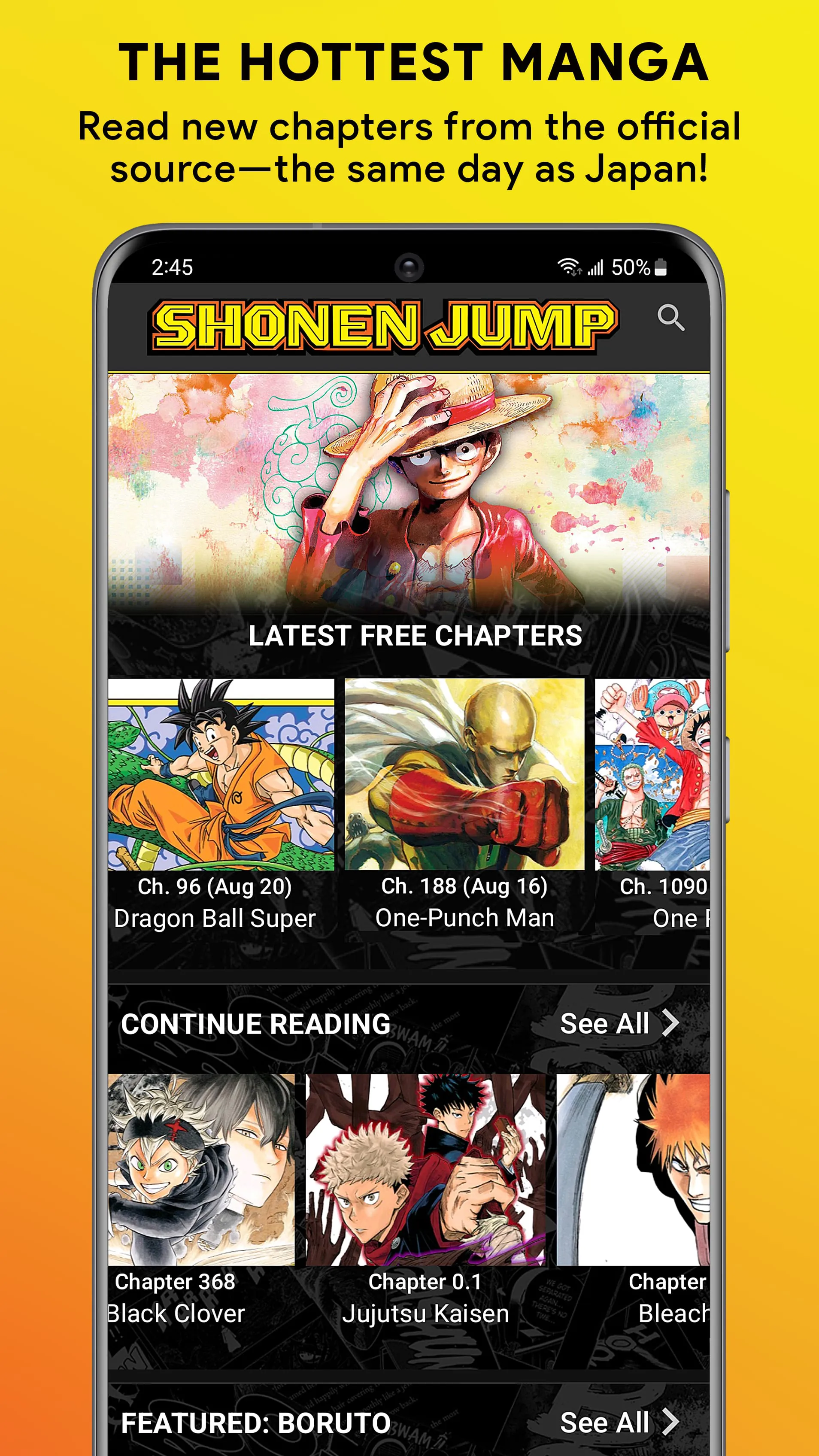 Shonen Jump Manga & Comics