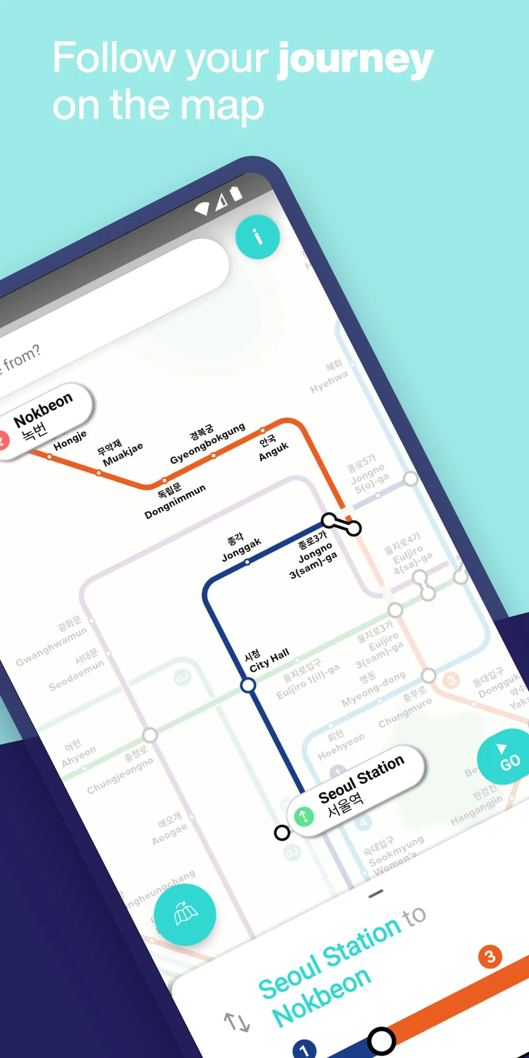 Seoul Metro Subway Map