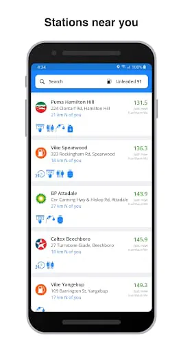 Fuel Map Australia